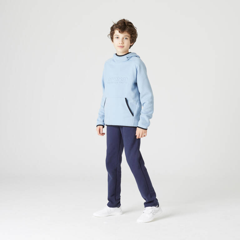 Kids' Warm Brushed Jersey Jogging Bottoms - Navy