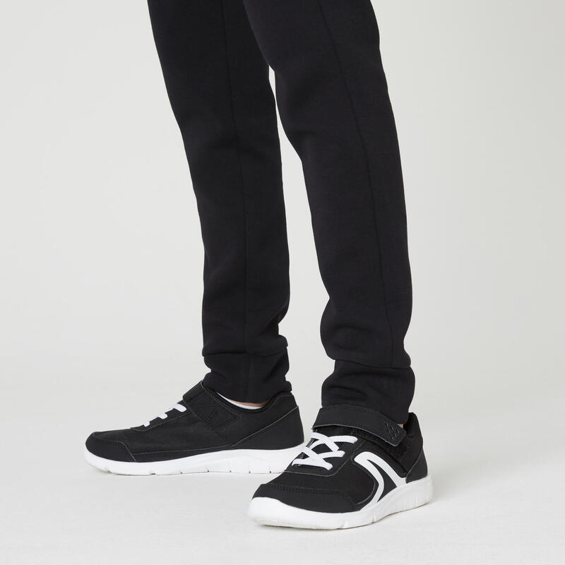 Pantalon de trening respirant 900 Educație fizică Negru Copii