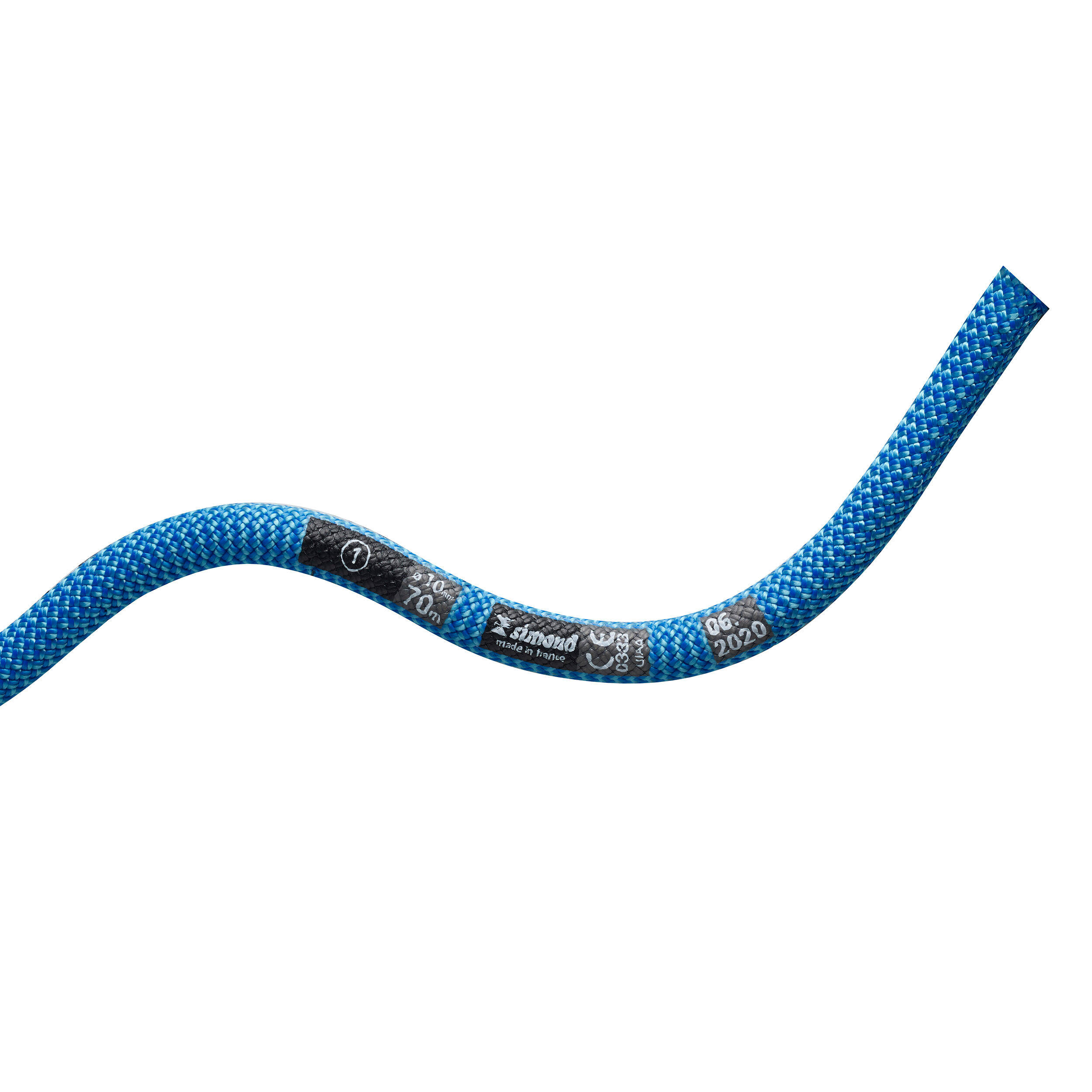 Climbing Rope 10 mm x 70 m - Rock+ Blue -  4