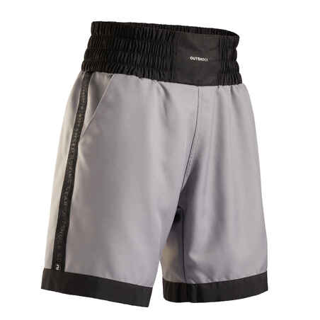 Short pantalon corto de boxeo hombre Outshock 500 gris - Decathlon