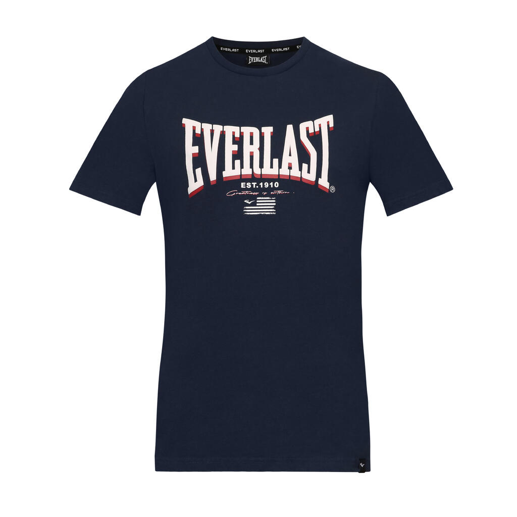 МЪЖКА ТЕНИСКА ЗА БОКС EVERLAST FLAG, СИНЯ