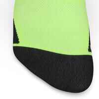 тънки чорапи за бягане RUN900 MID, жълти 