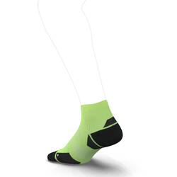 RUN900 MID FINE RUNNING SOCKS - YELLOW