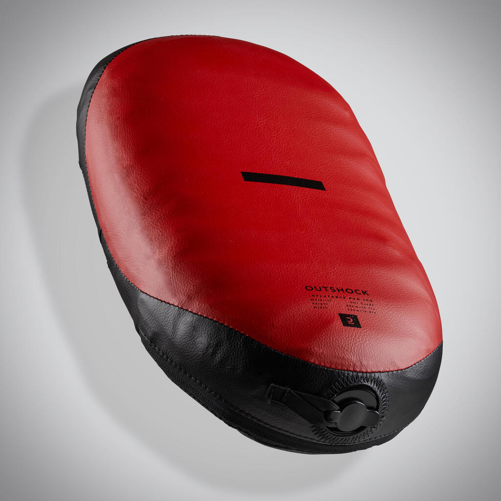 Taizemes boksa ķepas, piepūšamas “Air 100”, sarkanas, melnas