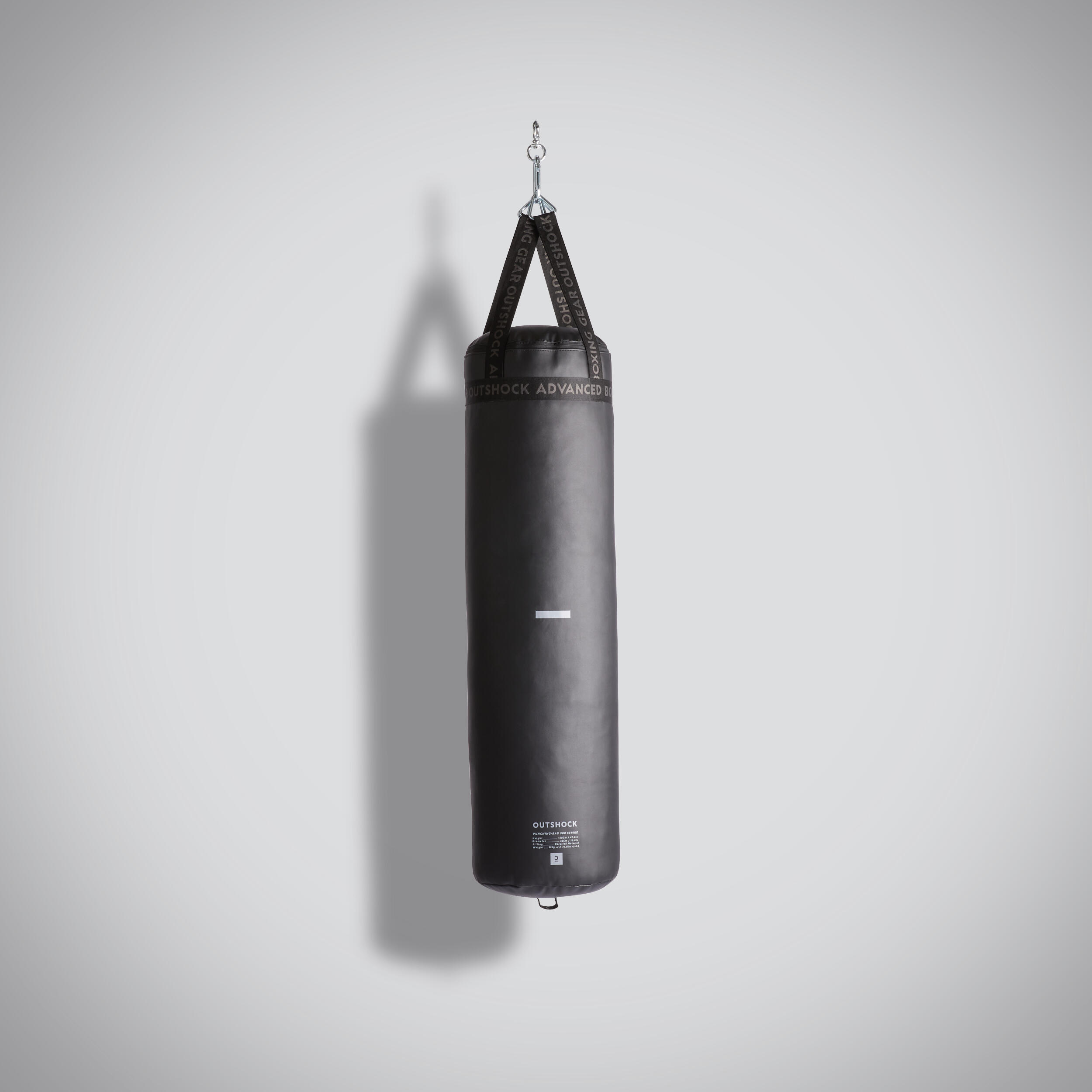 OUTSHOCK Saco de boxeo kick boxing Outshock 500 negro