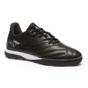 Botas de Fútbol multitacos Viralto II Piel TF Adulto Negro