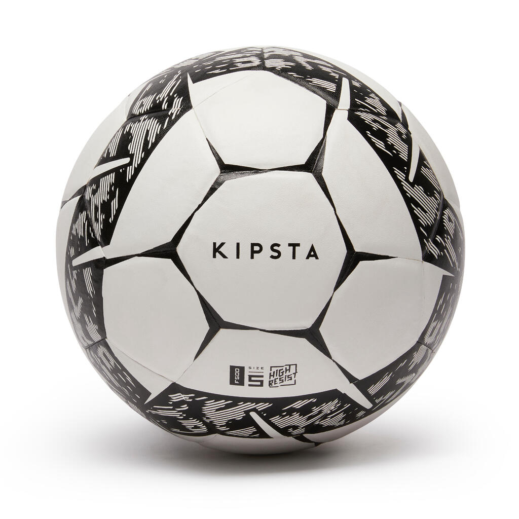 BALÓN DE FÚTBOL Y FÚTBOL PLAYA F500 HIGH RESIST TALLA 5