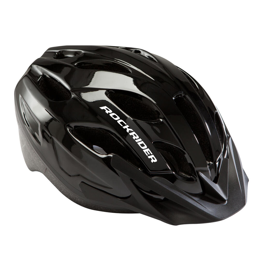 CASCO CICLISMO BICICLETA DE MONTAÑA ST 50 NEGRO