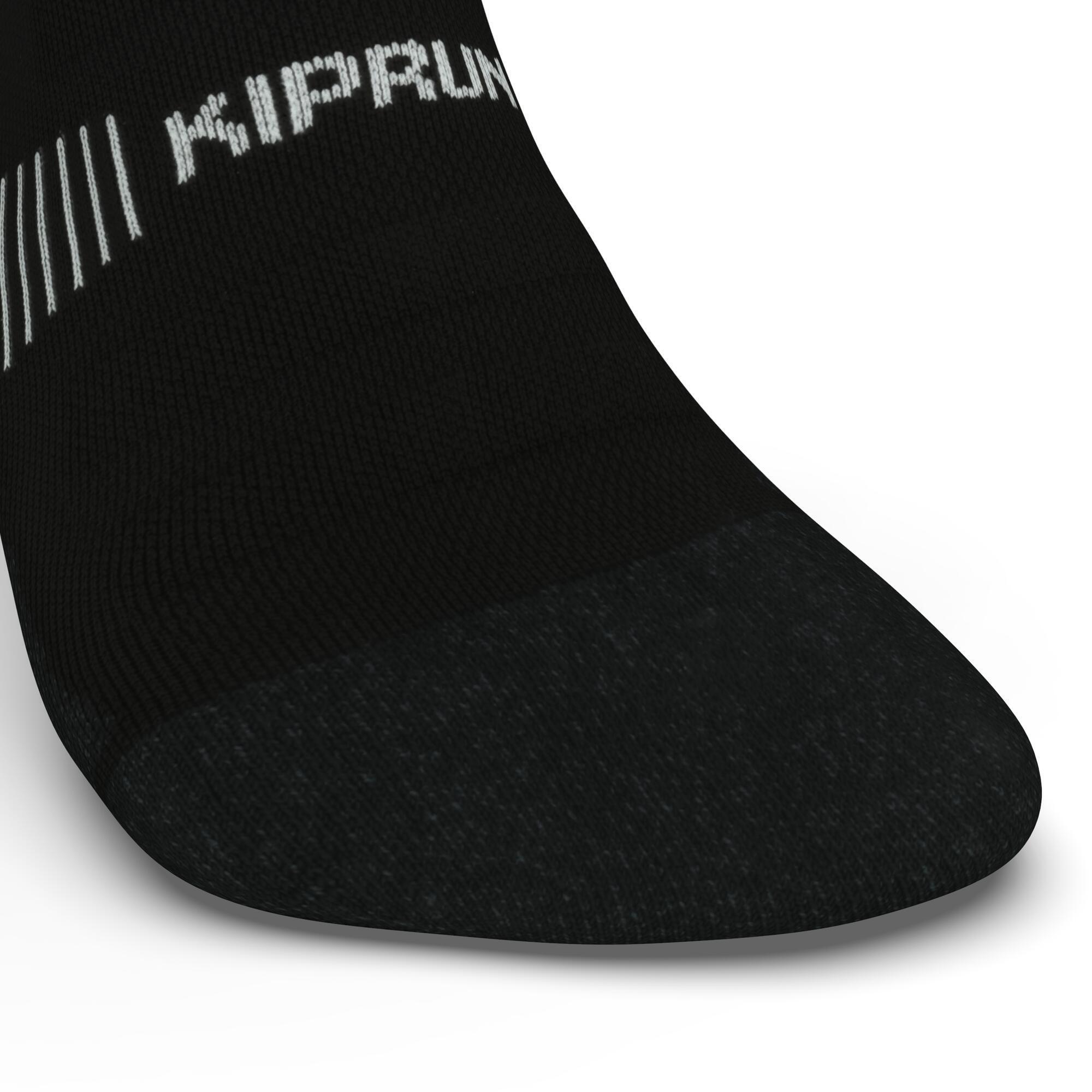 RUN900 THICK MID BLACK RUNNING SOCKS