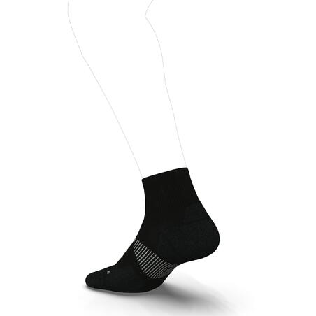 Шкарпетки Run 900 для бігу товсті чорні