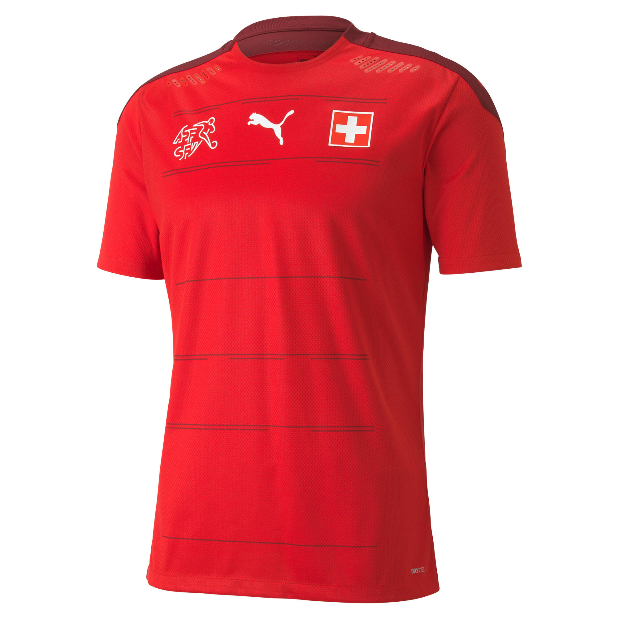 Maglia calcio bambino replica SVIZZERA home PUMA | DECATHLON