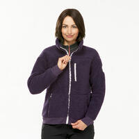 Women's Warm Fleece Hiking Jacket - SH500 ULTRA-WARM
