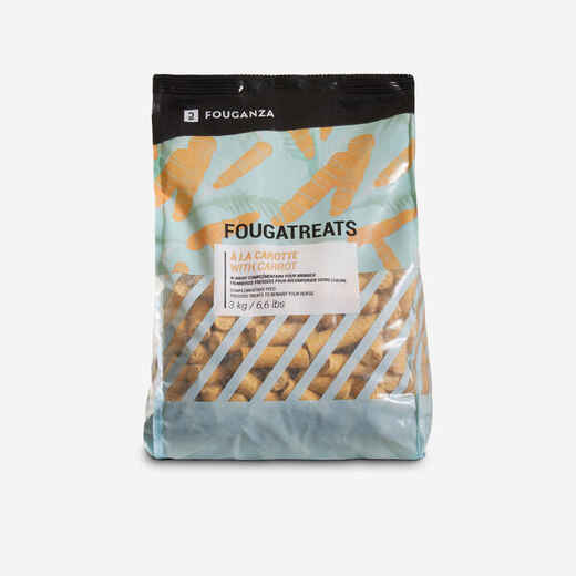 
      Horse Riding Treats for Horse/Pony Fougatreats 3 kg - Carrot
  