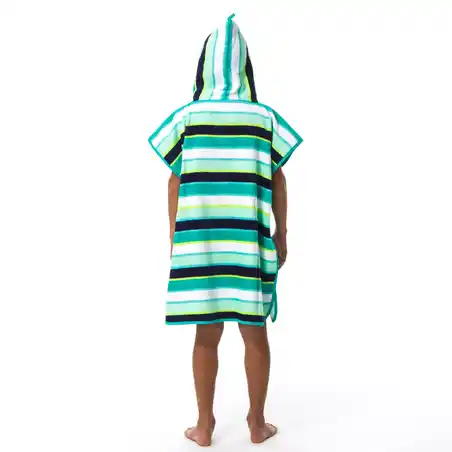 KIDS' SURFING PONCHO 500 (110 to 135 cm) Lines