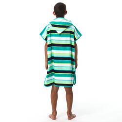 KIDS' SURFING PONCHO 500 (110 to 135 cm) Lines