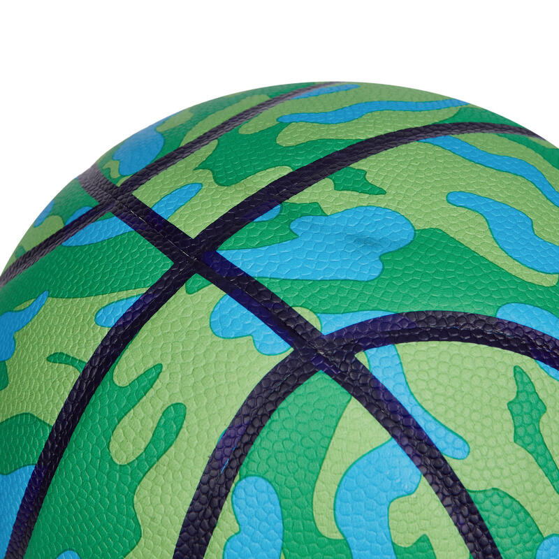 Kids' Beginner Basketball Aniball K500 - Green/Blue