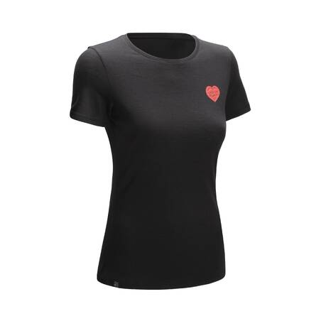 Women’s Hiking Wool short sleeves Tee-shirt - TRAVEL 500