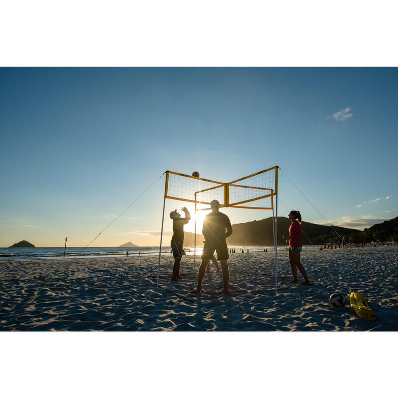 Sada na beach volejbal Multinet (síť a sloupky)