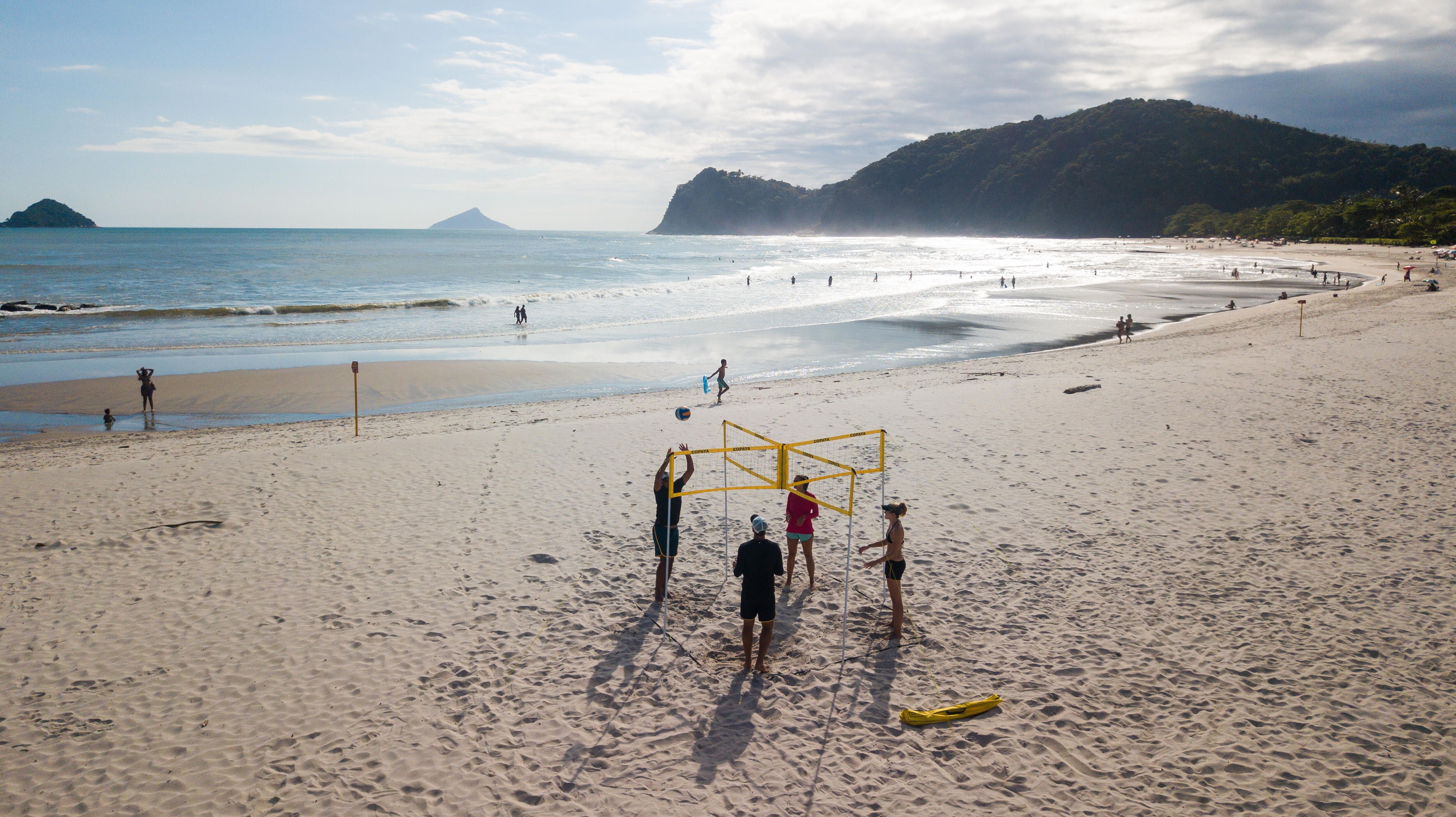 BEACH volley multi net