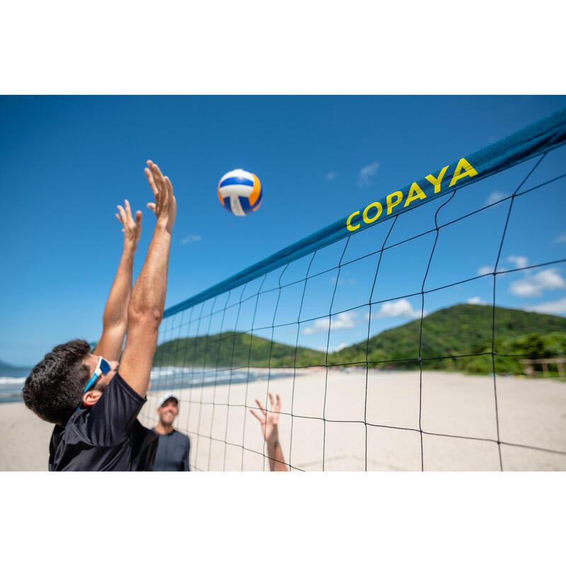 Rede e Postes Voleibol de Praia Lazer BV 500 (6 m) Azul (Conjunto)