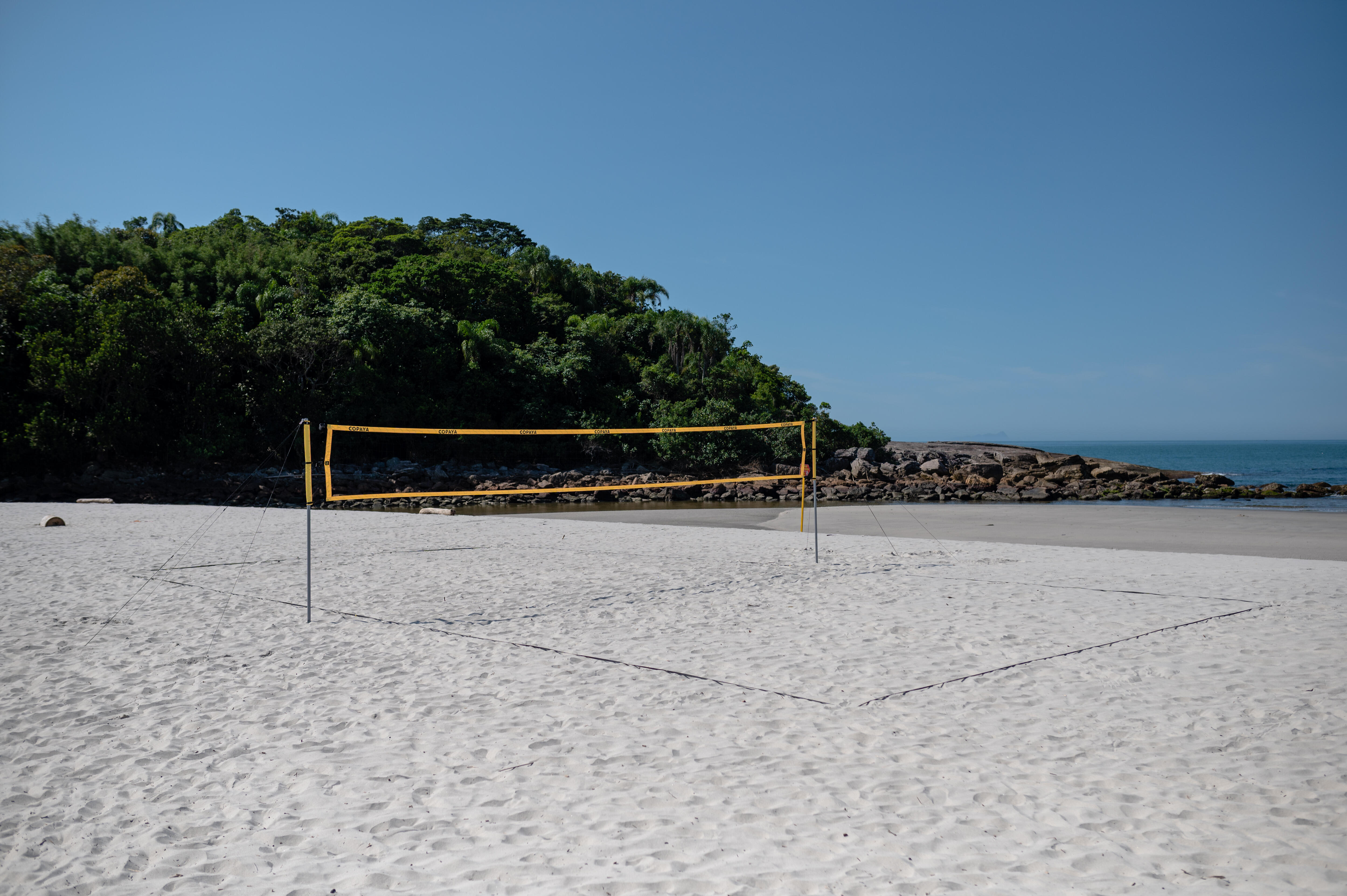 Ensemble de volleyball de plage - BV 900 jaune - COPAYA