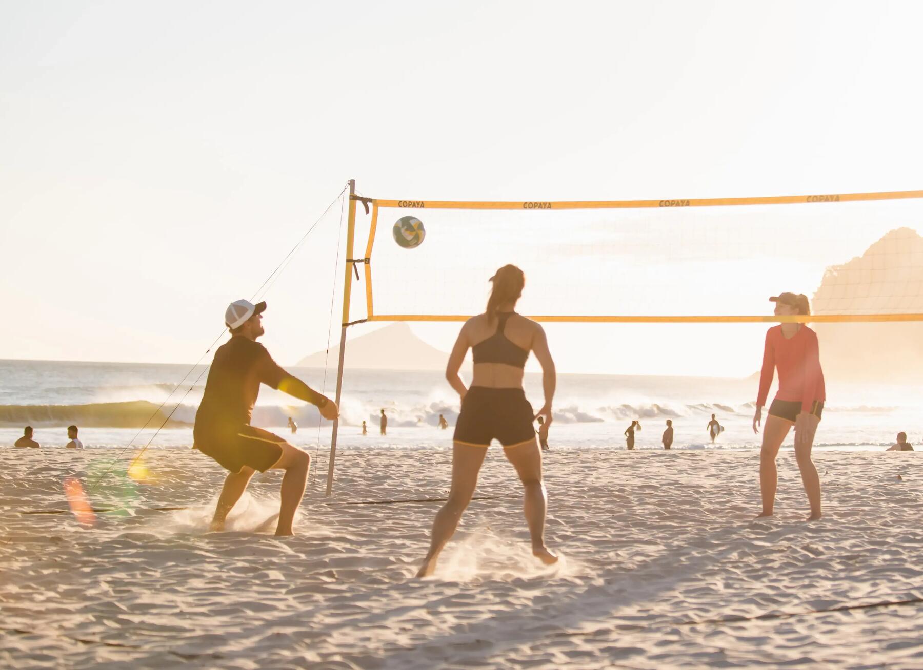 ¿Cuáles son las reglas del voleibol de playa?