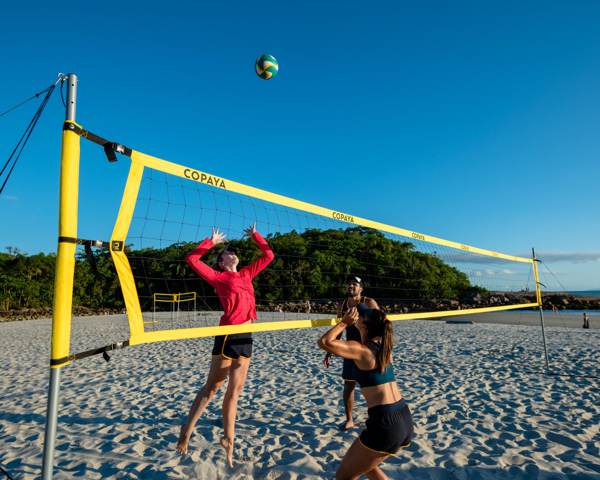 beach volleyball nets