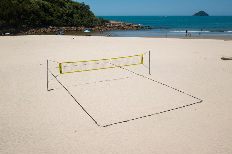 Linie boiska do siatkówki plażowej Copaya BV900 wymiary 8x16 m