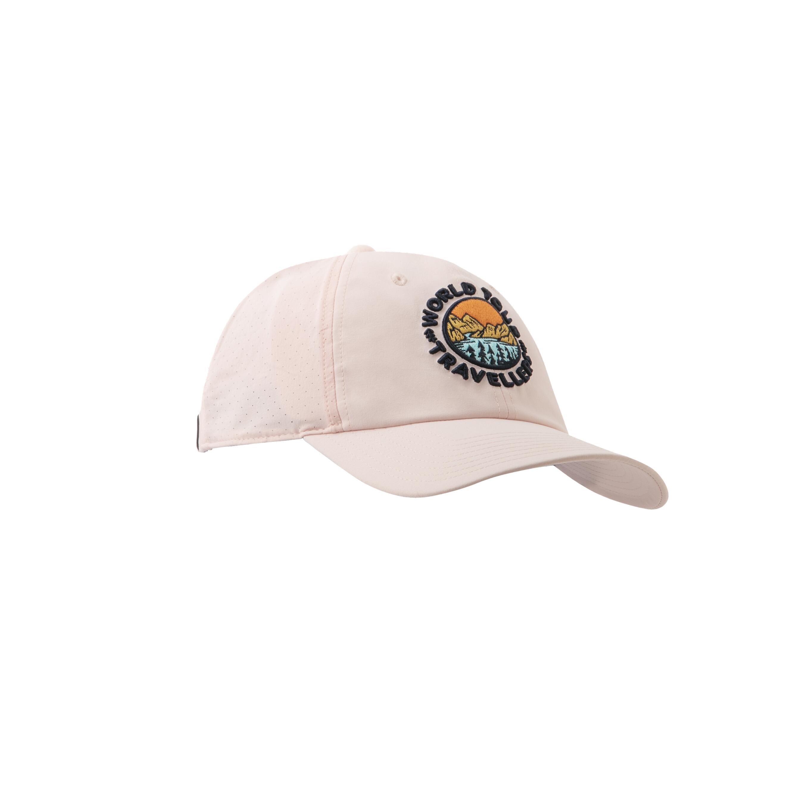 Mountain Trekking Ventilated Cap-Desert rose丨Trek 500