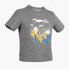 Kids' Hiking T-Shirt - MH100 Aged 2-6 - Grey