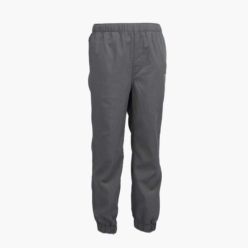 Mountain hiking MH100 Pants Kid Grey