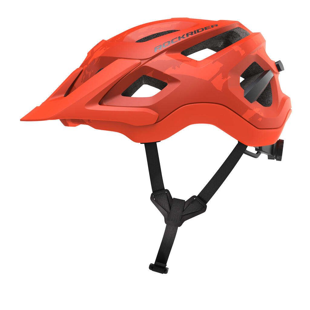 CASQUE VTT VELO EXPL 500 ORANGE FLUO