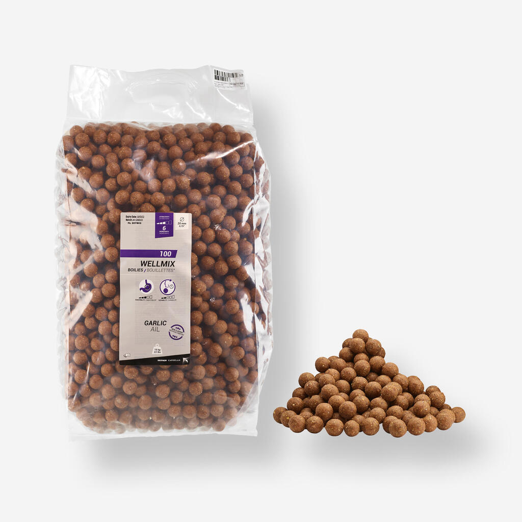 Boilas karpu makšķerēšanai “Wellmix”, 20 mm, 10 kg, ar krabju aromatizētāju