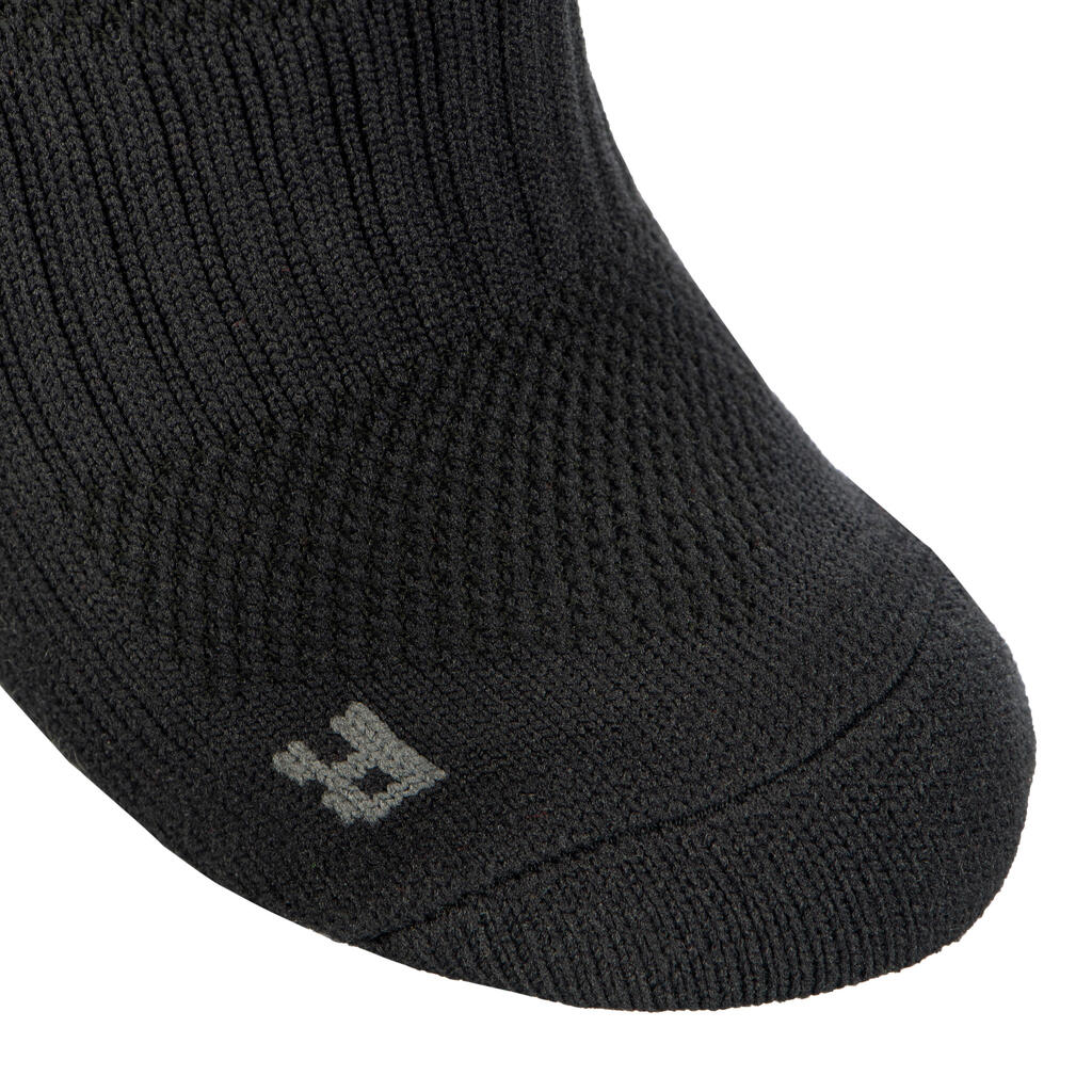 Kids' Rugby Socks R500 - Black/Grey