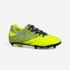 Kids' Moulded Dry Pitch Rugby Boots R500 - Yellow