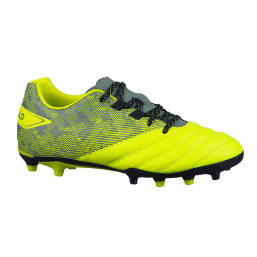 
      Kids' Moulded Dry Pitch Rugby Boots R500 - Yellow
  