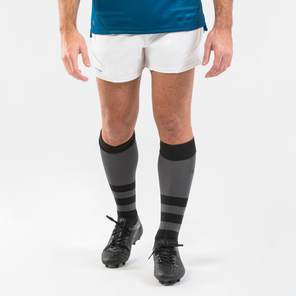 Men's Rugby Shorts R500 - White