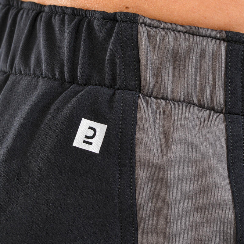 Pantalón corto Rugby Adulto R900 negro gris