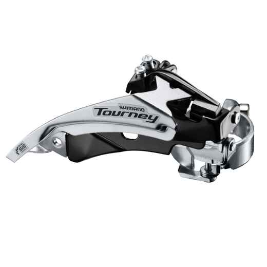 
      3x7/8S 31.8/34.9mm Top Swing Front Derailleur Tourney TY510
  