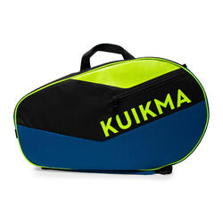 Borsa padel 500 nero-azzurro