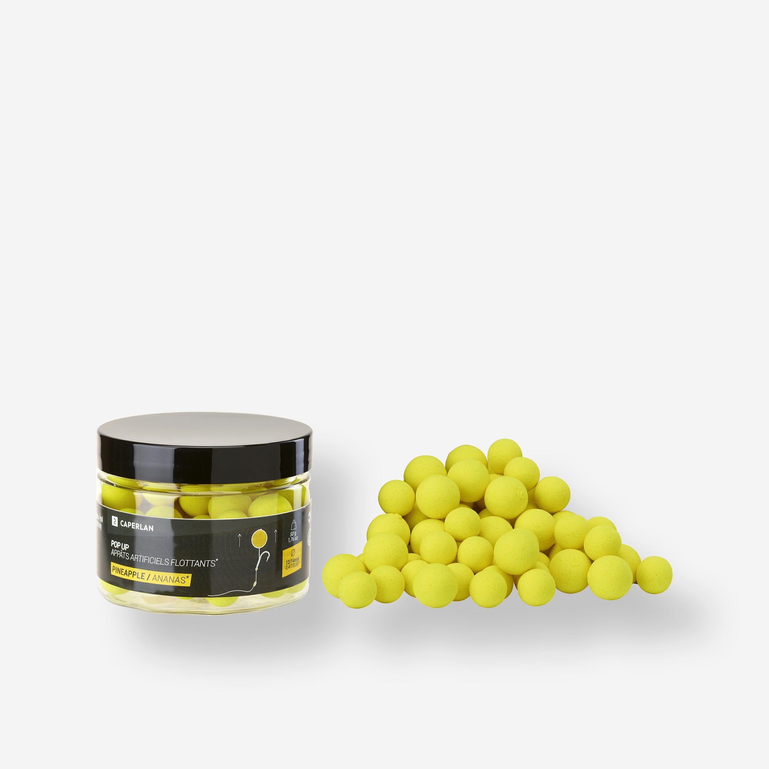 Caperlan - Bouillettes Flottantes Pêche De La Carpe Pop-ups 12-14mm Ananas - Bouillettes Flottantes - Peche - - Taille Unique - Decathlon