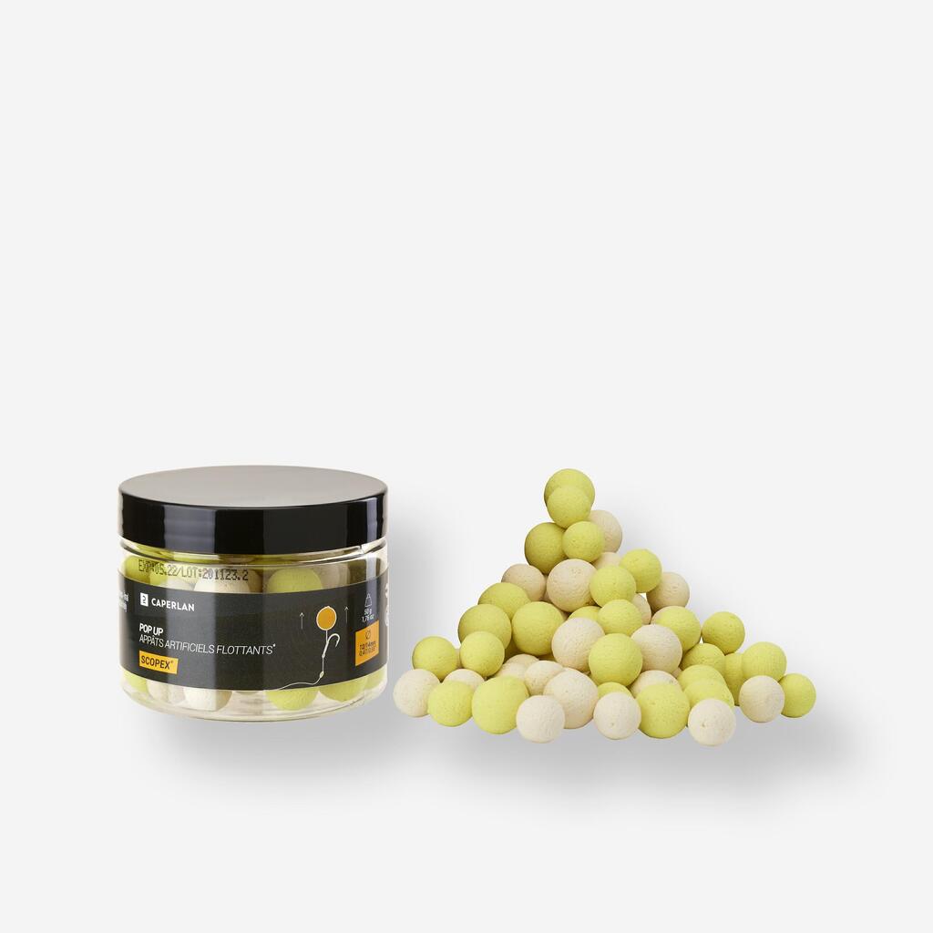 Plávajúce boilies na lov kapra Pop-ups 12-14 mm Scopex