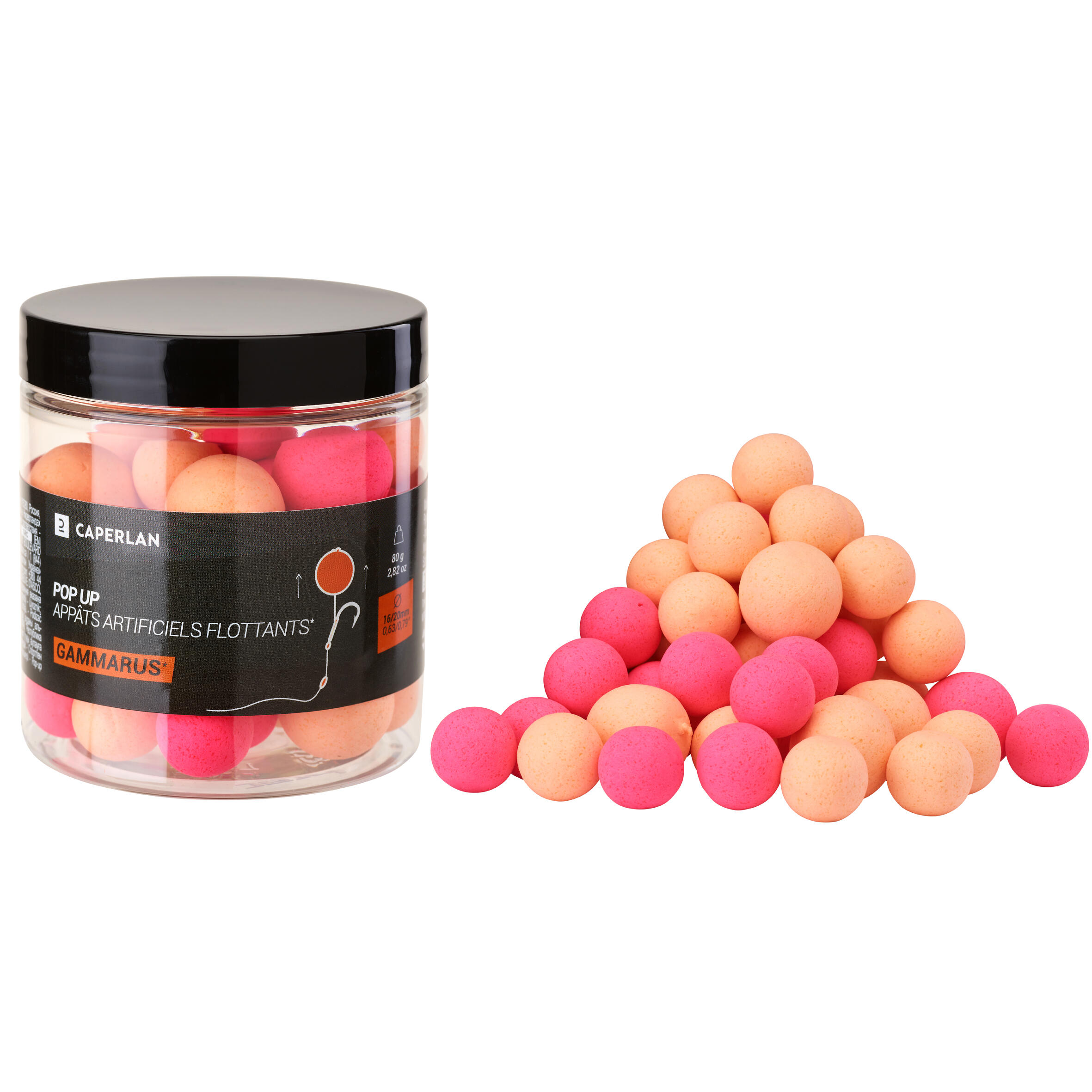 Floating Carp Fishing Boilies POP-UP 16-20mm Gammarus