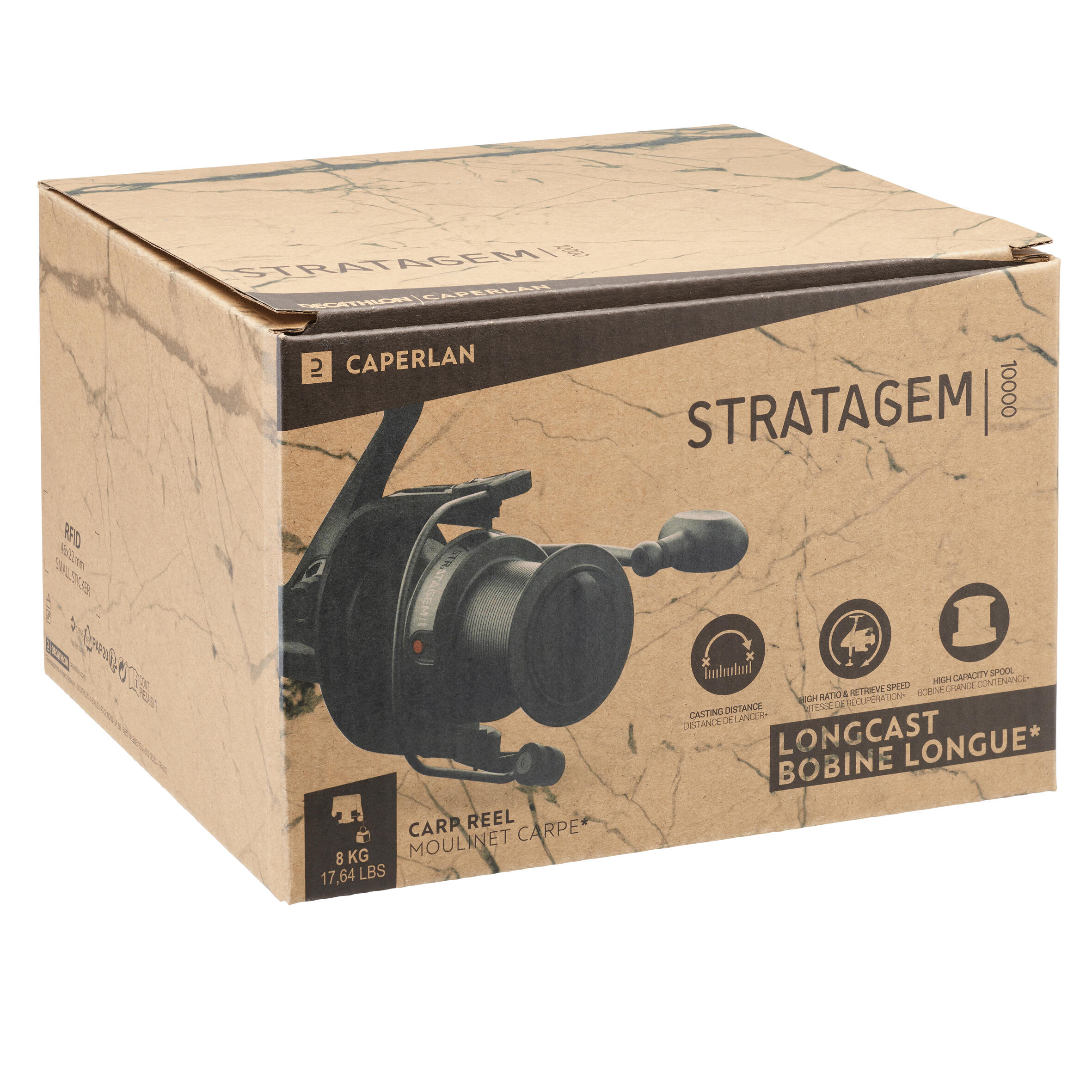 Mulinello carp fishing big pit long cast STRATAGEM 10000 9/19