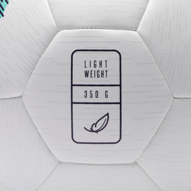 Bola de Futebol Híbrida F500 Light Tamanho 5 Branco