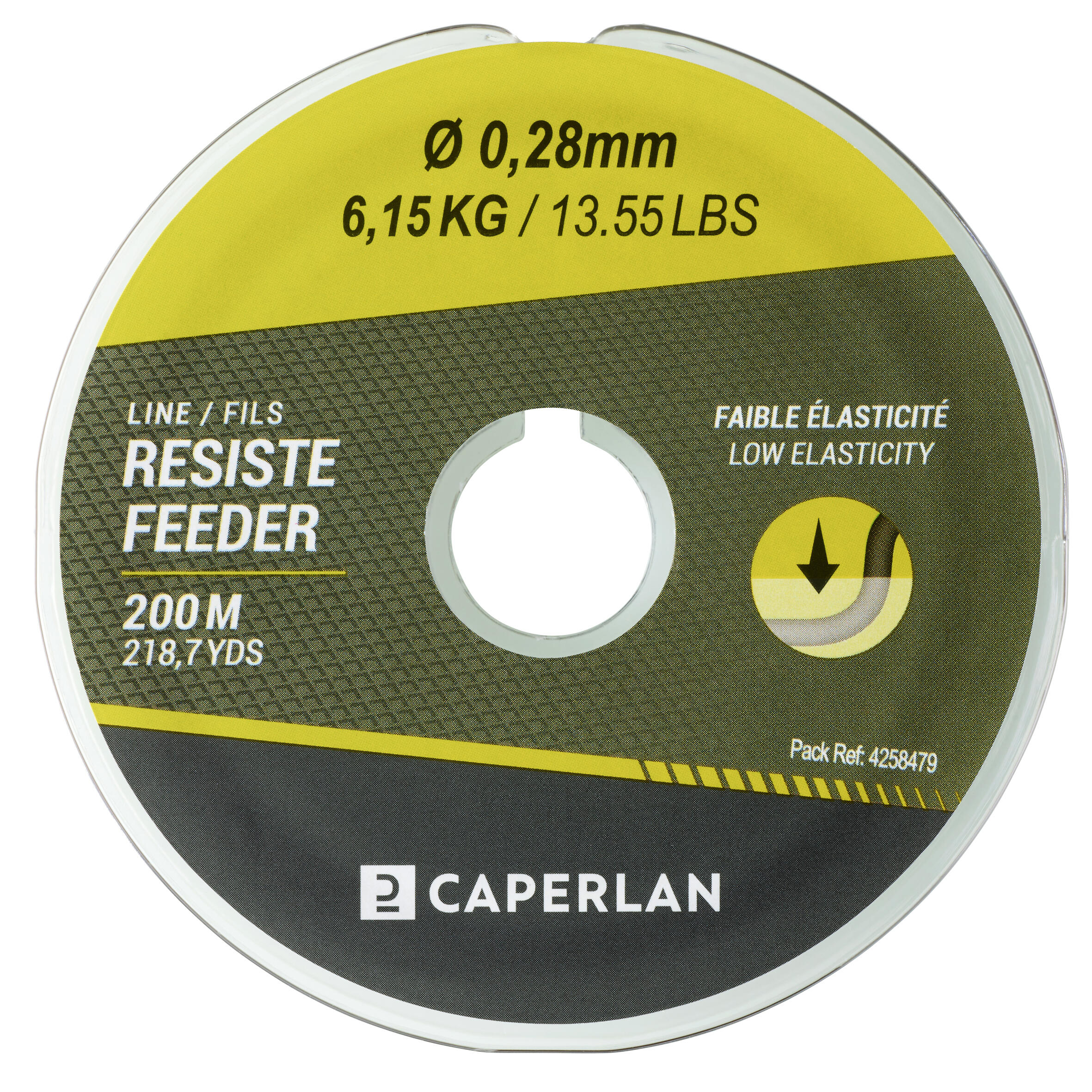 CAPERLAN Vlasec Line Resiste Feeder na lov na feeder 20/100 · záber 9