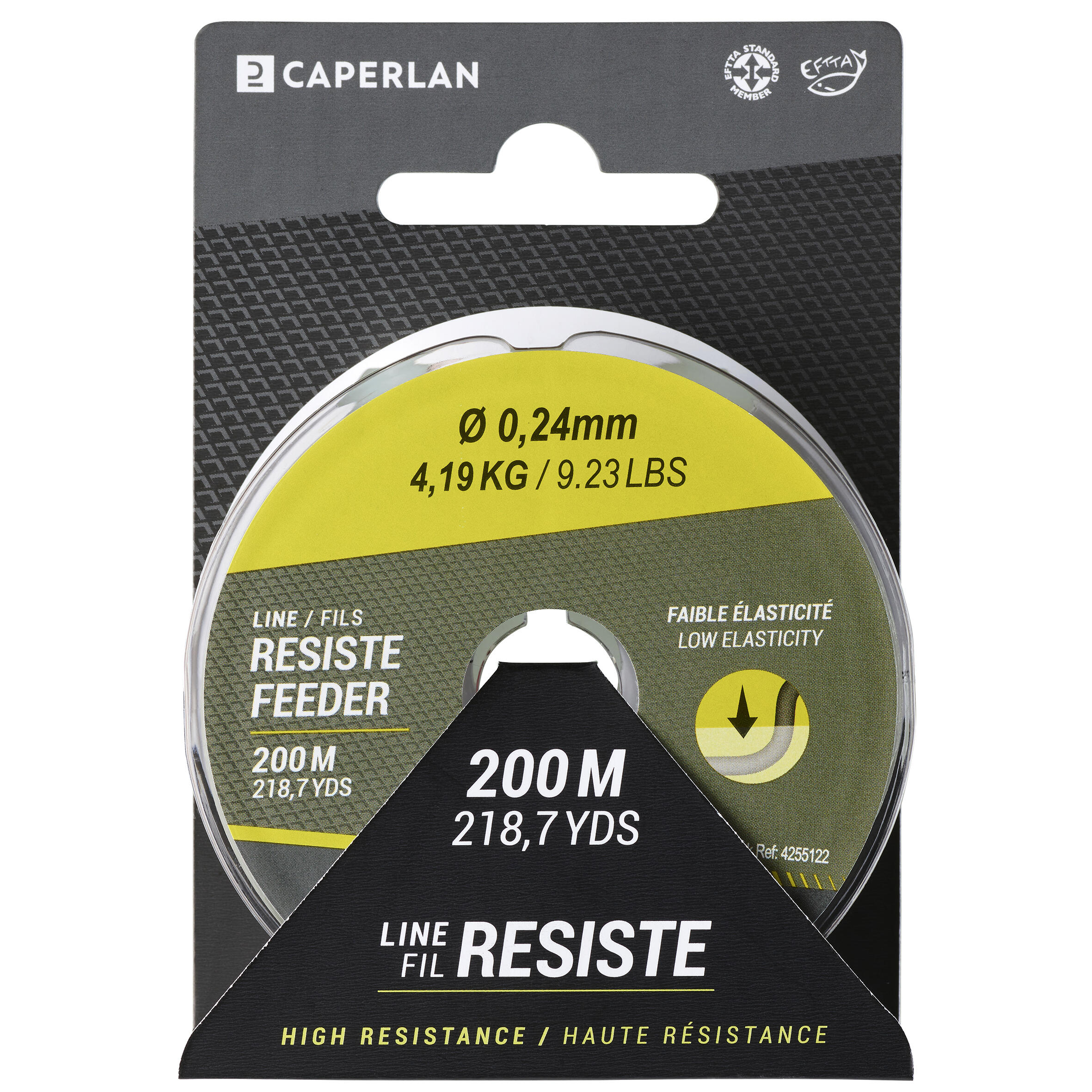 CAPERLAN Vlasec Line Resiste Feeder na lov na feeder 20/100 · záber 5