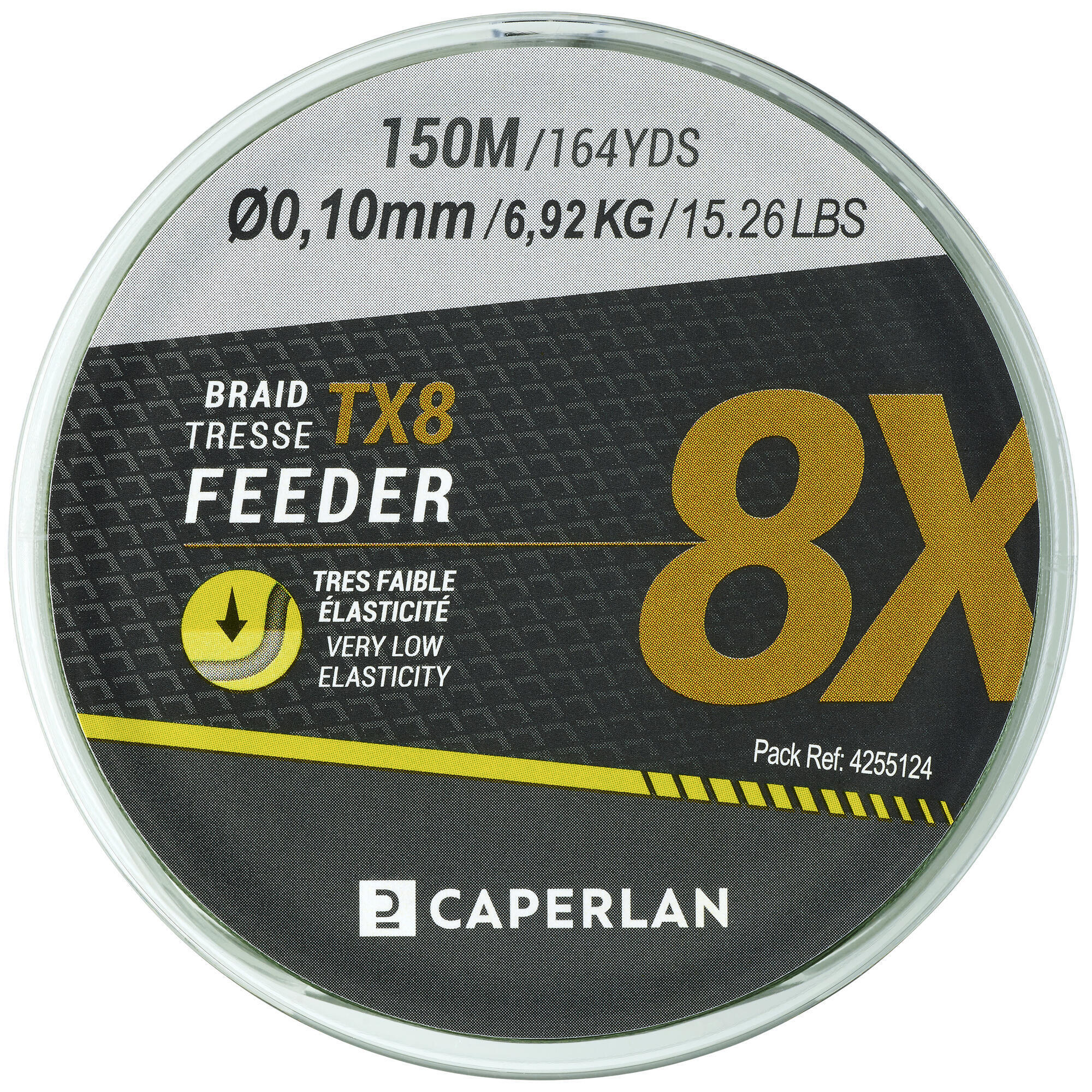 BRAID TX6/TX8 150 m braid for feeder fishing.