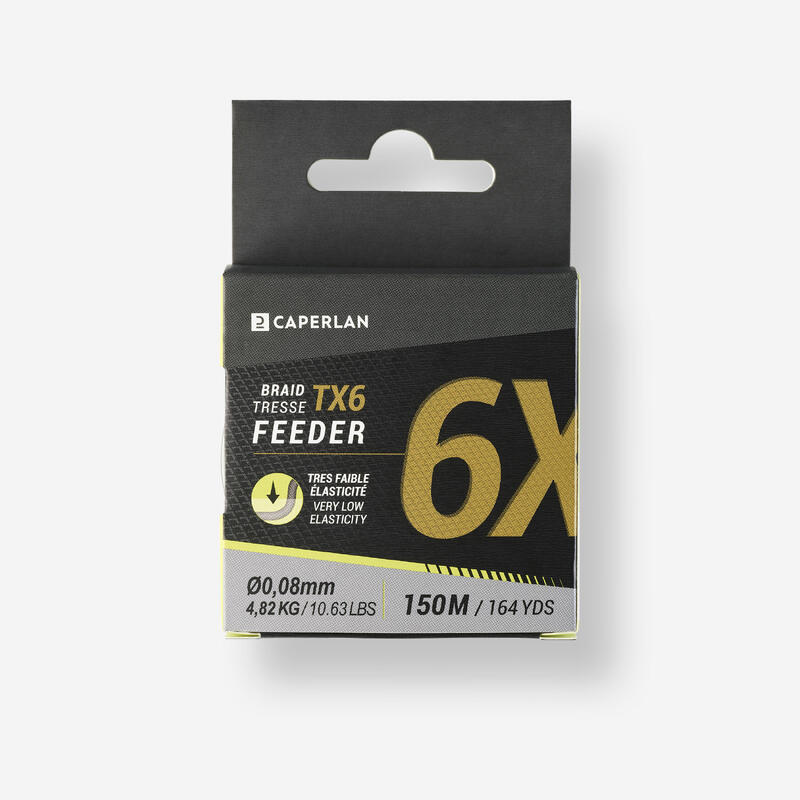 Trecciato BRAID TX6/TX8 150 m pesca a feeder