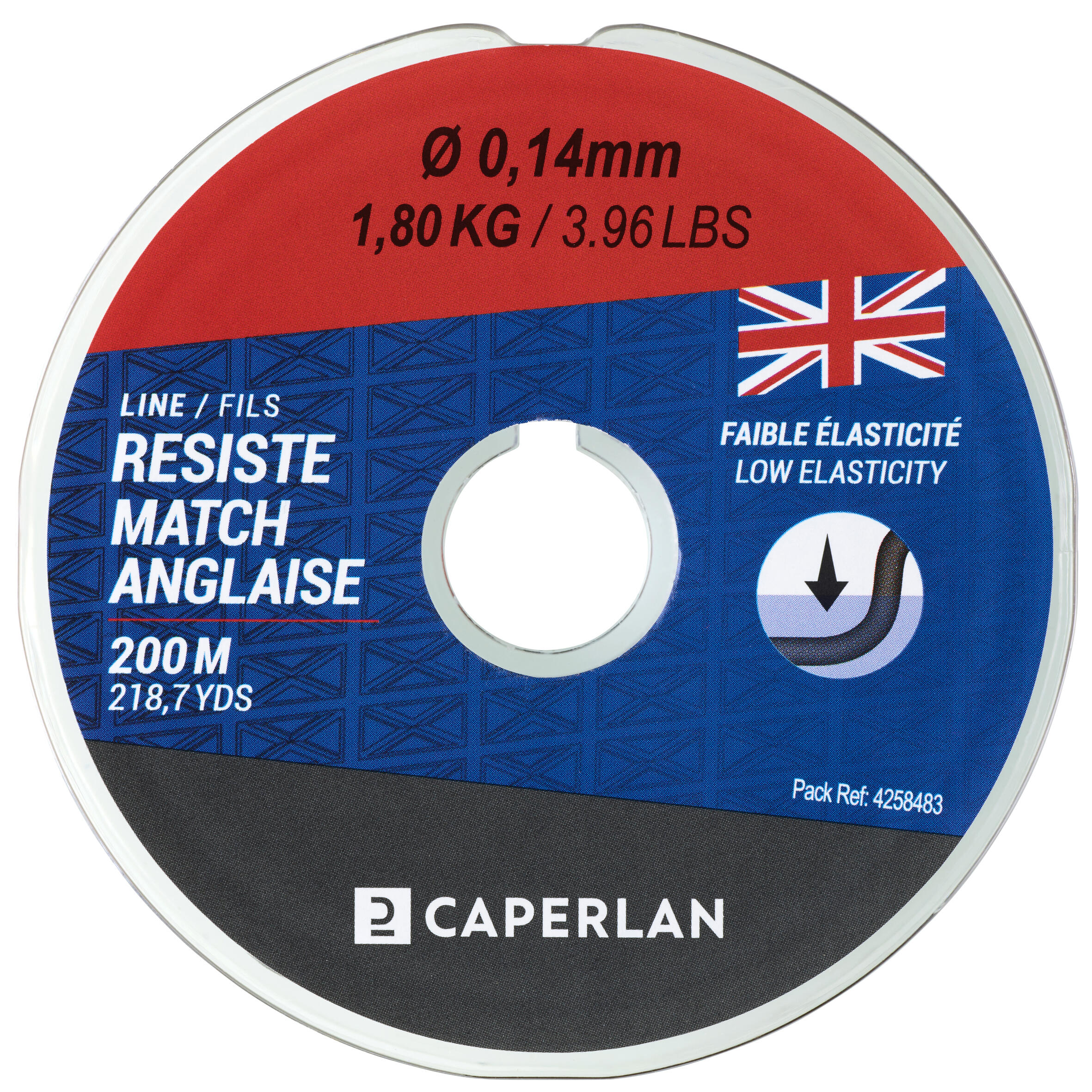 CAPERLAN Vlasec Line Resiste Match na lov na anglický plavák 16/100 · záber 3